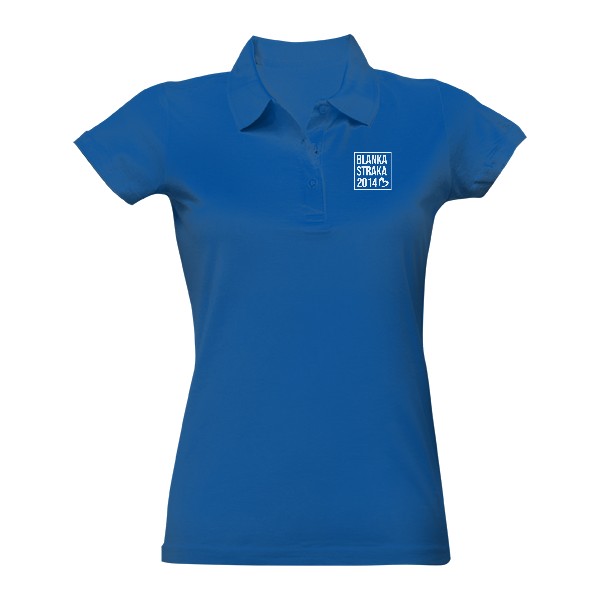 Dámska polokošeľa Single s potlačou Dámské polotričko Blanka Straka White Heart