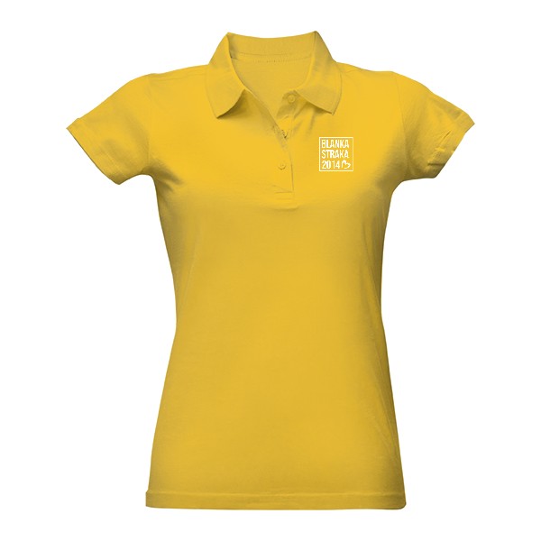 Dámska polokošeľa Single s potlačou Dámské polotričko Blanka Straka White Heart