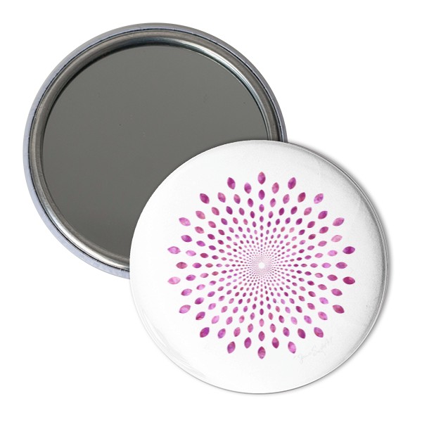 Zrkadlo s potlačou Farebná mandala