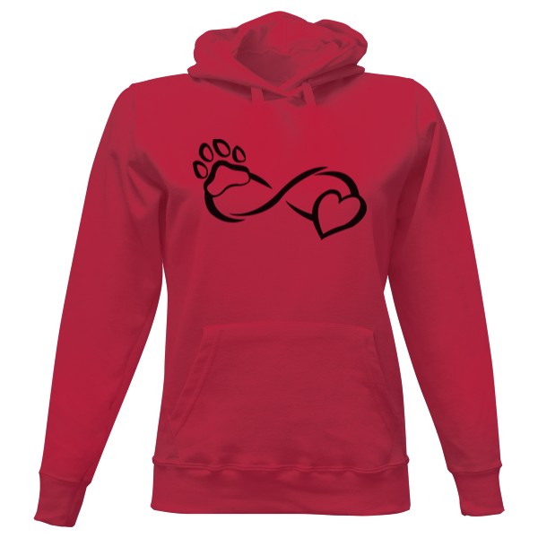 Ladies' hoodie Dog lover
