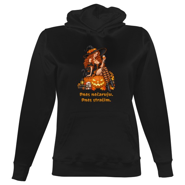 Ladies' hoodie Halloween - No Spells Today, Just Haunting