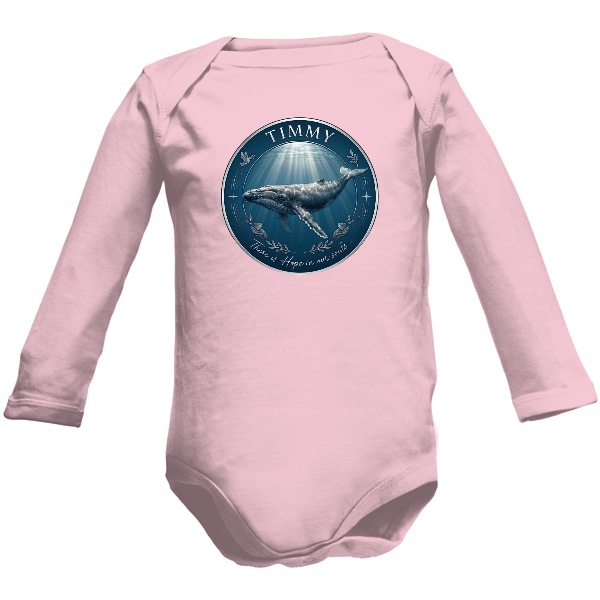 Kids' overall bodysuit  Timmy the Whale – Hope